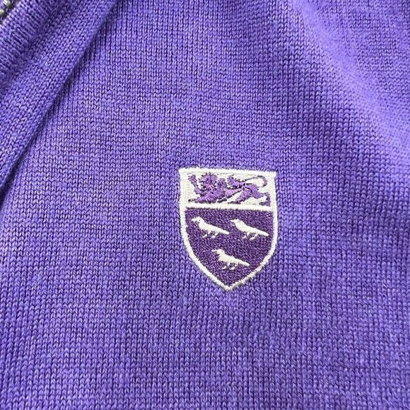 Peter Millar Men's Half-Zip Merino Wool Pullover Sweater Canterbury Golf Size L - Picture 6 of 10